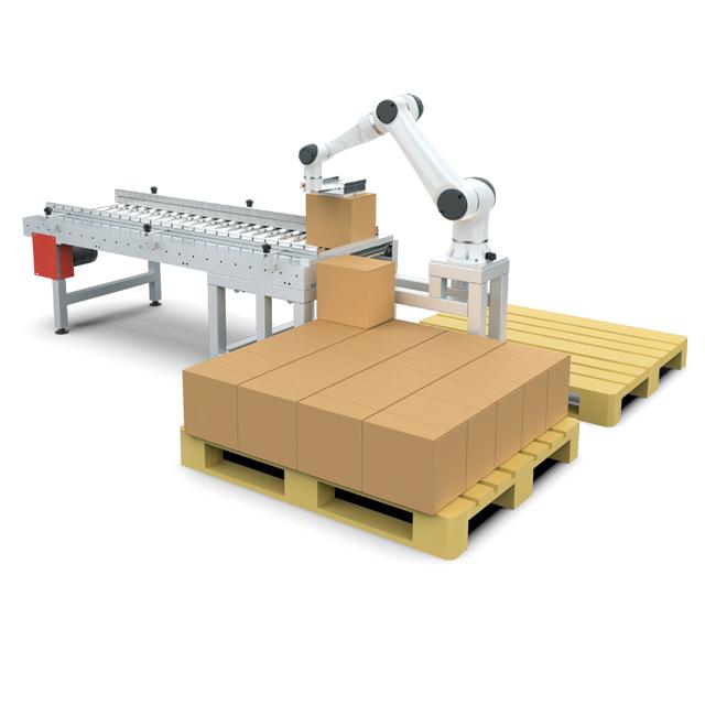 Robot palletizing machine