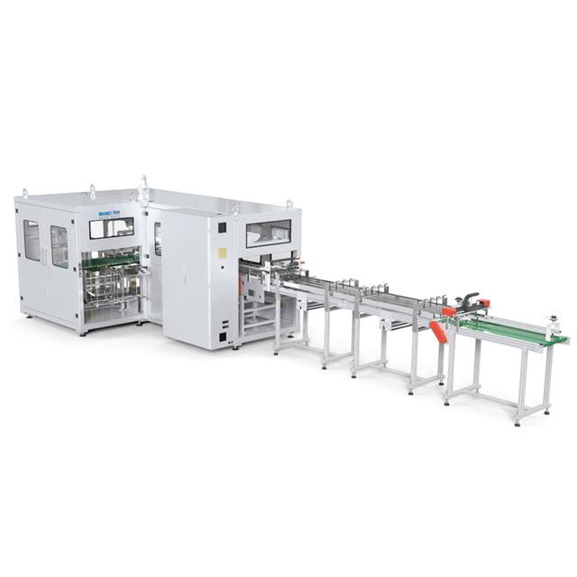 Full Automatic Kitchen Towel Tissue Paper Roll Packaging Machine