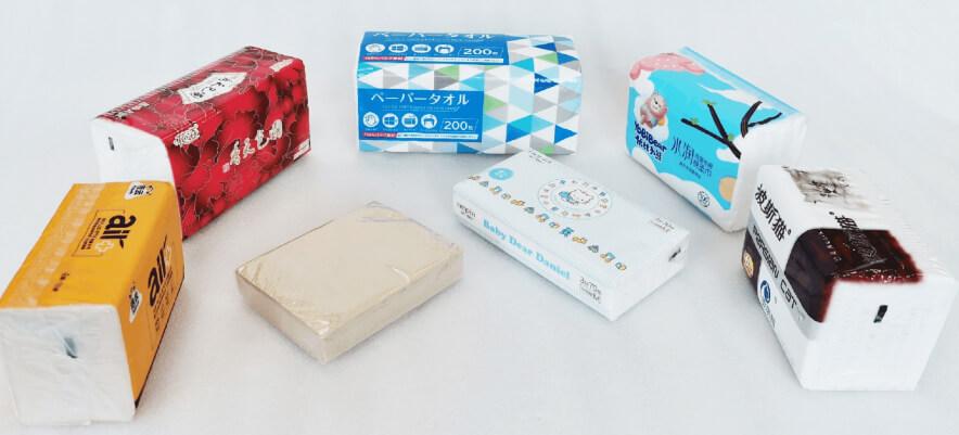 Automatic Facial Tissue Single Packing Machine is specialized type of packaging machine which can pack facial tissue, V fold hand towel paper and napkin. Advantages of automatic facial tissue single pack machine. 1、Simple operation, safe and reliable. 2、Saving labor cost and improving production efficiency. 3、reliable packaging quality, to ensure product quality 4、Alarm function to improve packaging efficiency. With the promotion and application of Kleenex single pack machine, baby care, women's skin care use of wipe paper can also be packaged with tissue single packing machine, in order to respond to the trend of consumers pay more and more attention and concern about the quality of household paper products.