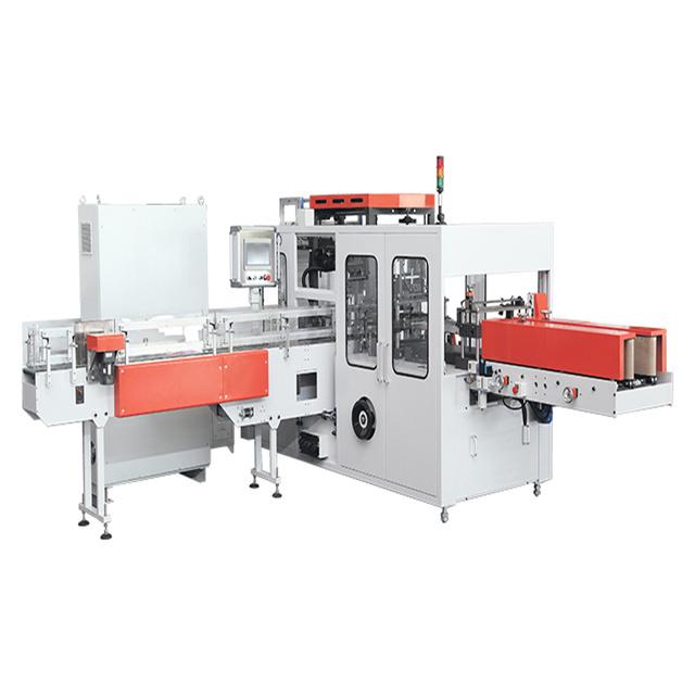 Towel paper wrapping machine