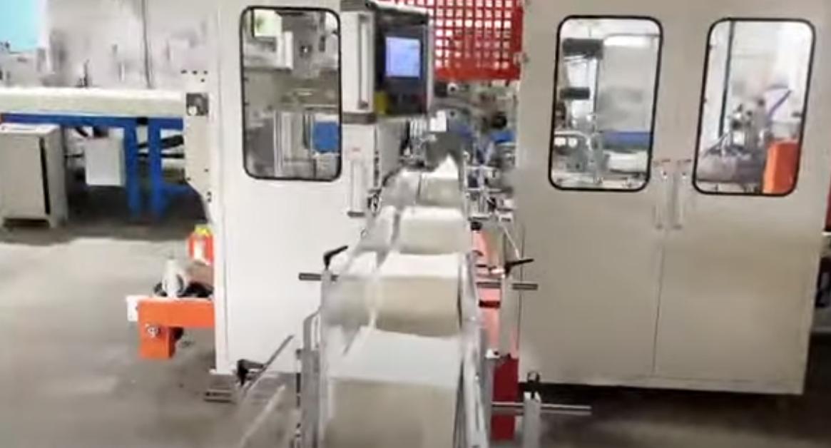 paper tissue manufacturing machine Processing Packing Line Video