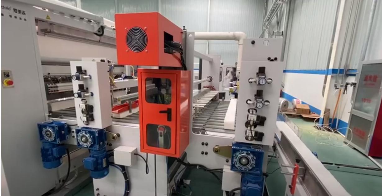 TF 1500 Tissue Paper Making Machine Tissue Paper Production Line Video