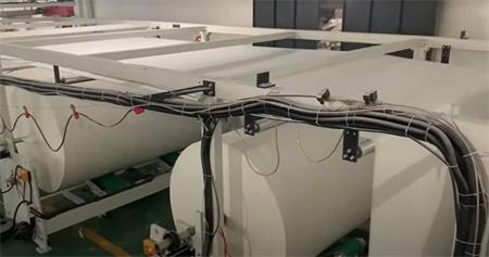 this facial tissue manufacturing machine is impressive